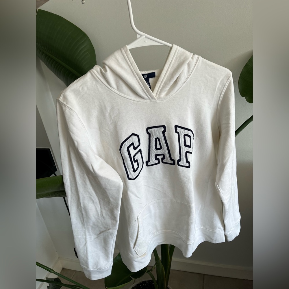 GAP Hoodie white women size M